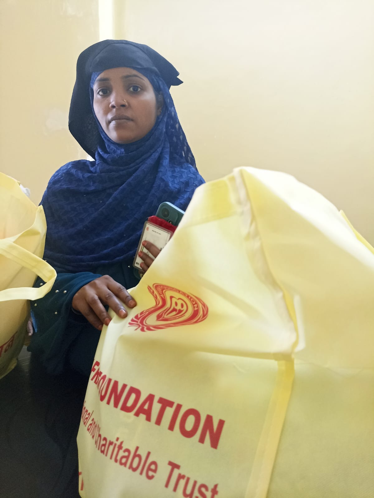 Food kit handover