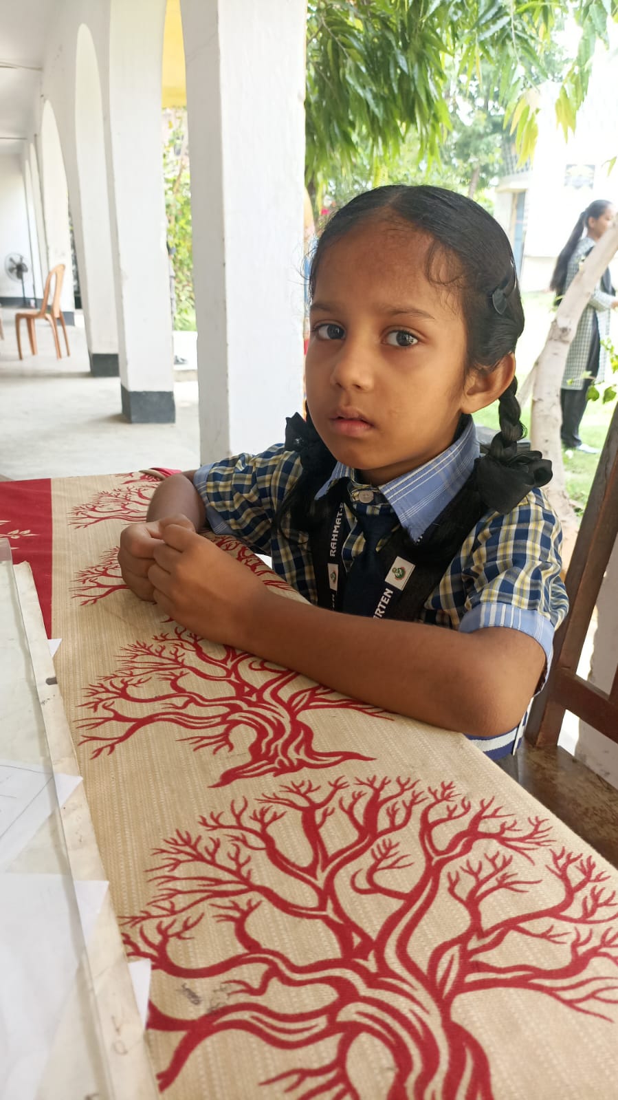 Sponsored child at school
